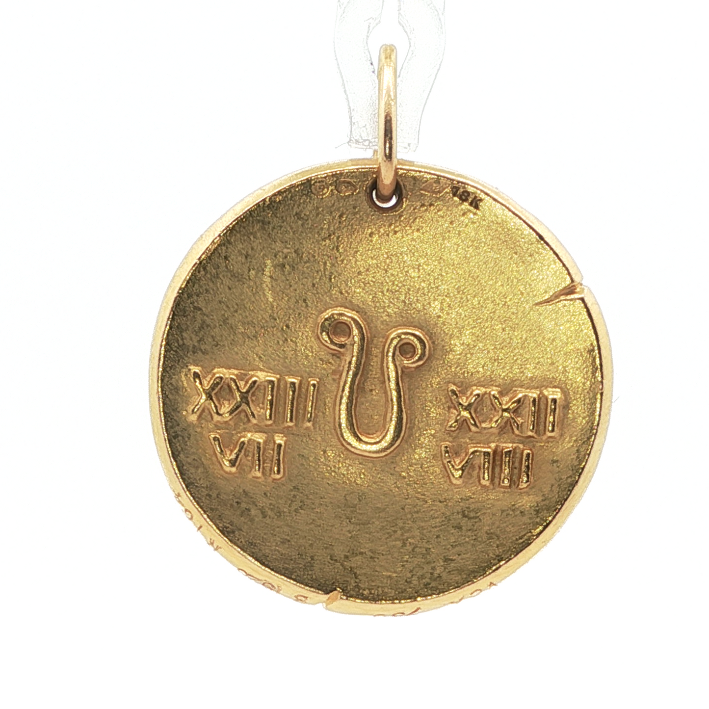 SOLD - Van Cleef and Arpels x Georges Lenfant Leo Zodiac Pendant, circa 1970