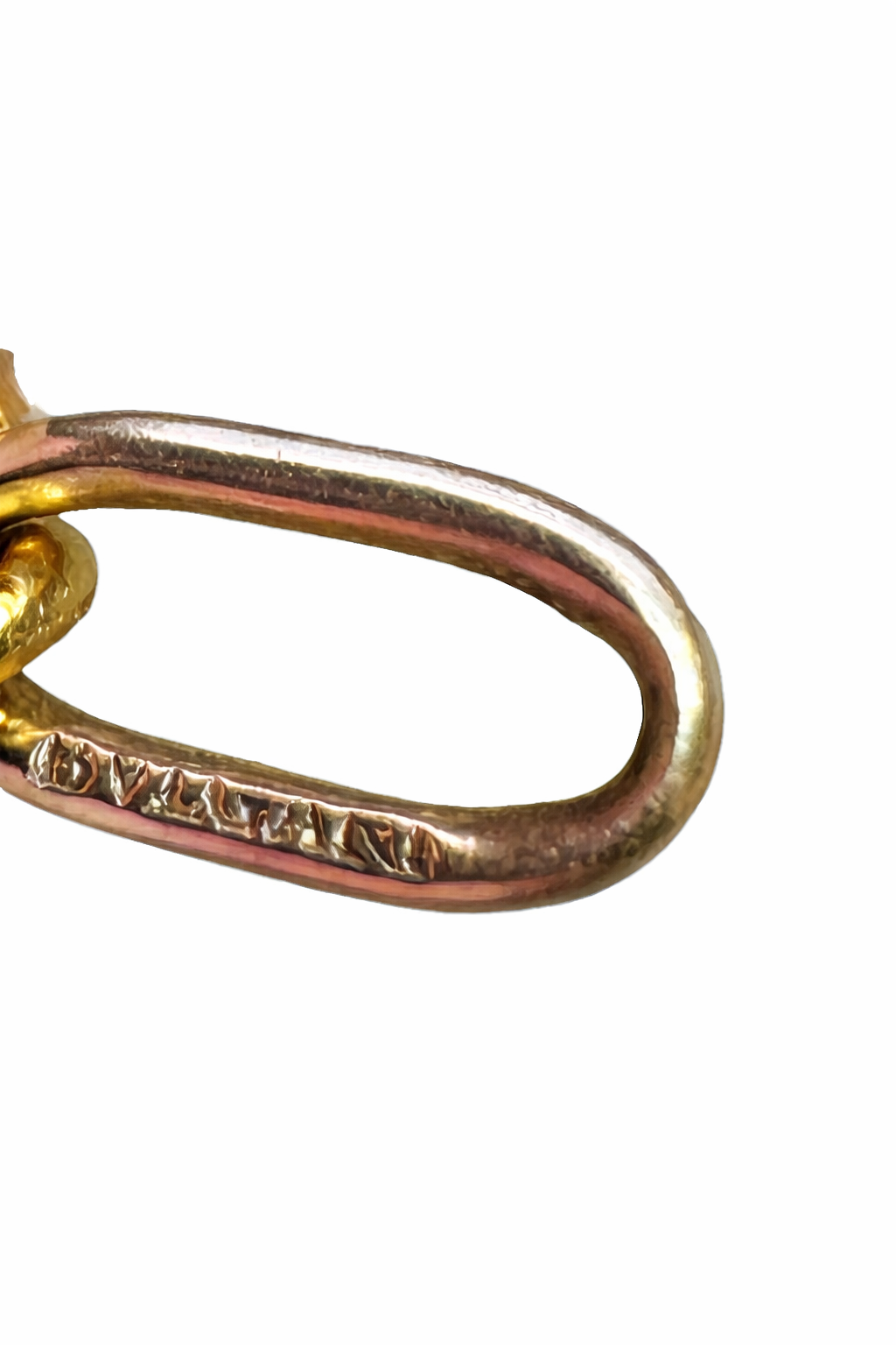 Vintage Bvlgari Alternating Lock Link Bracelet