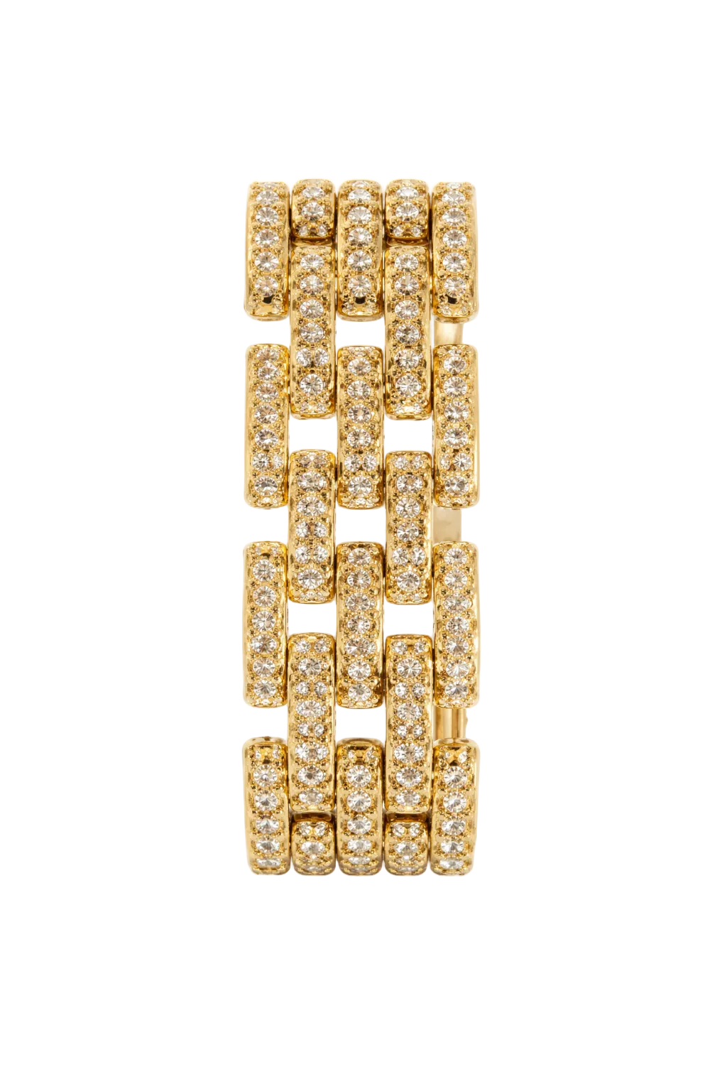 Vintage Panther Style Link Bracelet