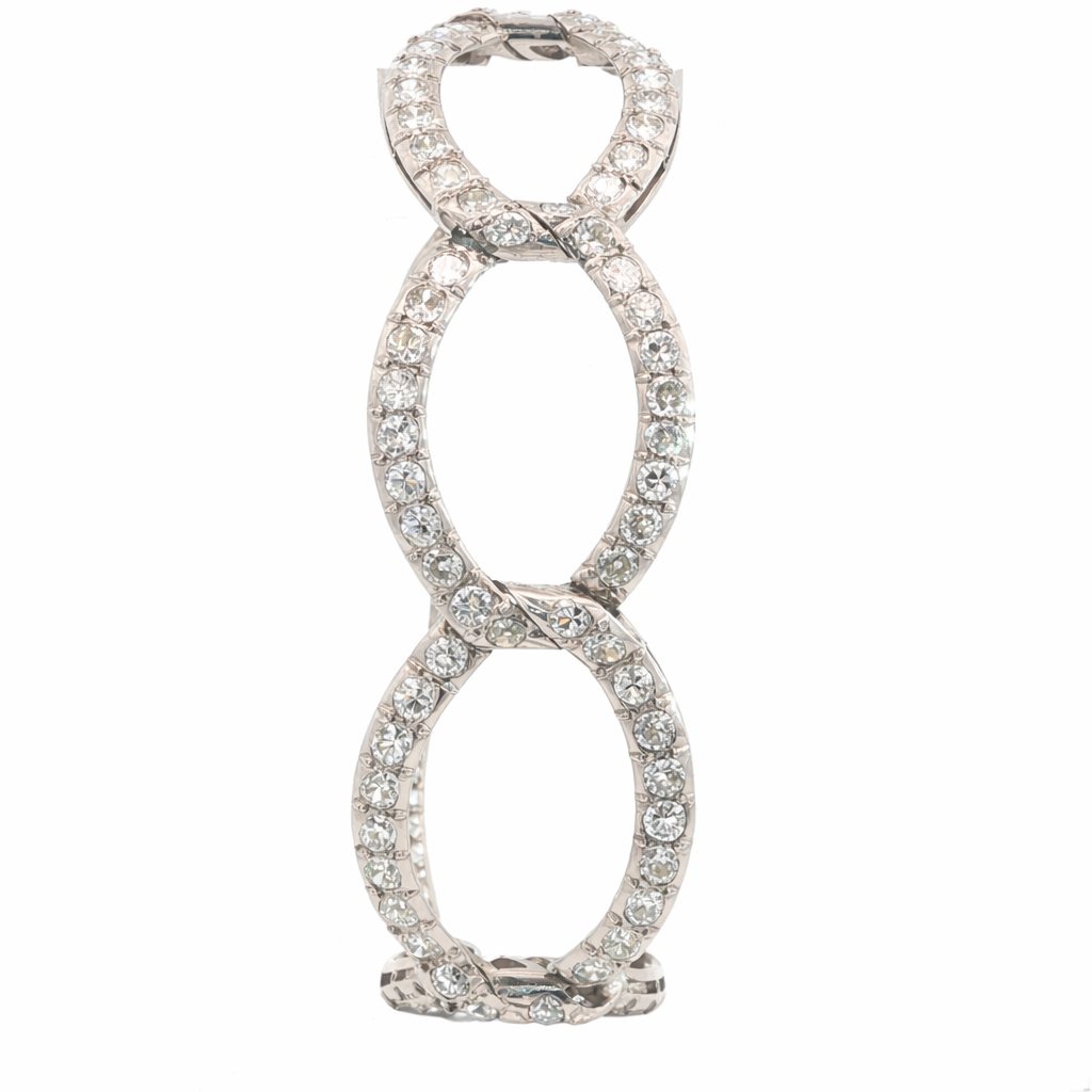 Art Deco Circle Bracelet