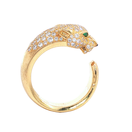 Cartier Diamond Panthère Ring